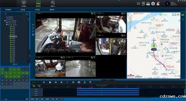 公交车无线移动智能视频监控系统